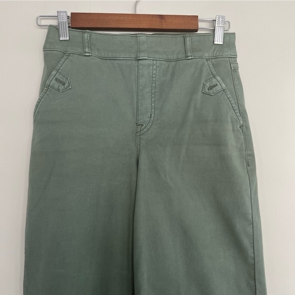 Spanx Stretch Twill High Rise Wide Leg Pant size small - Picture 6 of 10